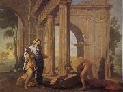 Theseus Finding His Father's Arms, POUSSIN, Nicolas